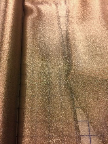 Iridescent Crystal Sheer - 44-45-inches Topaz