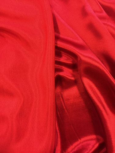 Reversible Satin Faille - 60-inches Wide Red