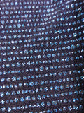 Misc Stretch - 54-inches Wide Poly-Spandex Sparkle Navy Blue Close-Out