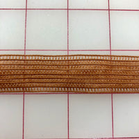 Elastic Invisible Mesh 7/8-inch Caramel