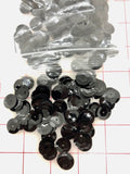 Sequin Trim - Individual Cupped Black Sequins Two Packs Left! Close-Out