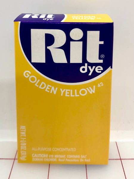 Rit Dye - Powdered Golden Yellow