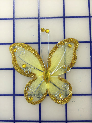 Butterflies - #BF2000 Gold Small