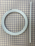 Hoopwire - Single Wire Plastic-Coated Steel 3/8 Inch White - Enough for One Tutu