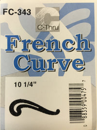 Ruler -  French Curve #FC343