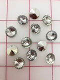 Decorative Gems - Acrylic Gems Crystal 1/2-inch Close-Out