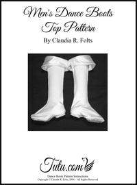 Download - Men's Boot Top Pattern with Instructions