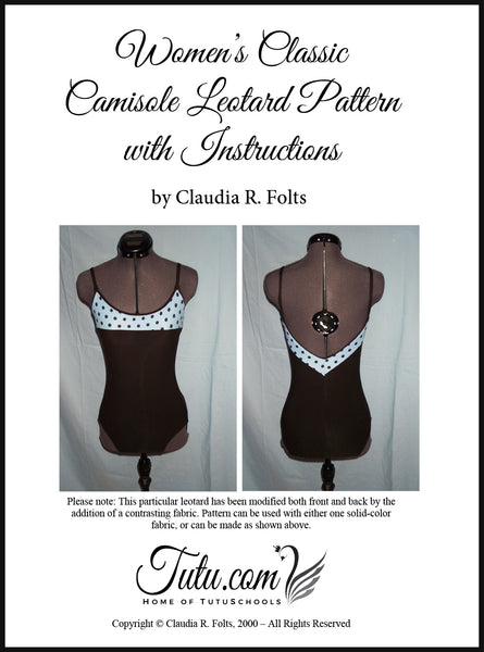 Download - Classic Camisole Leotard Pattern
