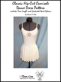 Dress Pattern - Hip-Cut Camisole Dance Dress Pattern