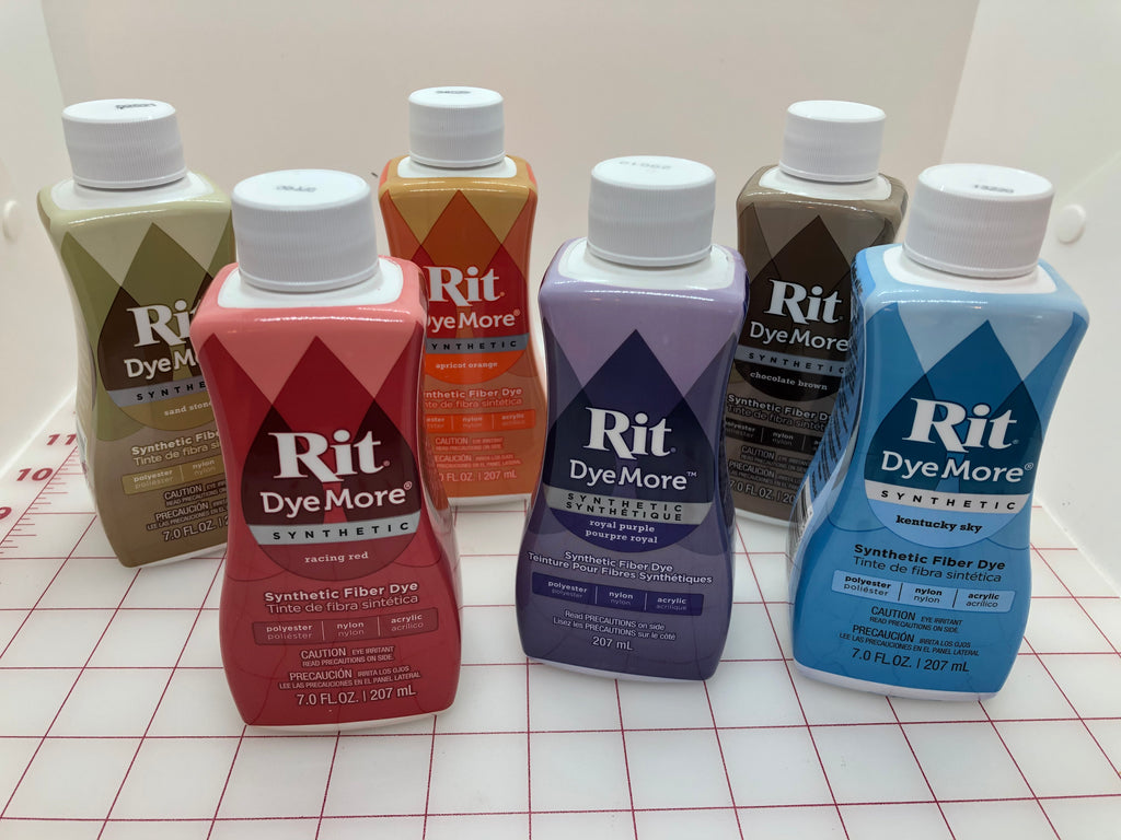 Rit DyeMore - Liquid Synthetic Fiber Dye 14 Colors! –