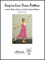 Dress Pattern - Empire-Line Design by Claudia Folts