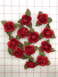 Flowers - Small Roses Red 12-Pack