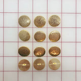 Buttons Metallic Gold