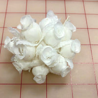 Flowers - Rosettes Palest Ivory