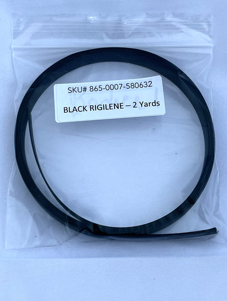 Boning - Rigilene 1/2 inch Black Boning 2 and 3 Yard Discount Packs