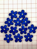 Applique - Flowers Iron-On Blue Close-Out