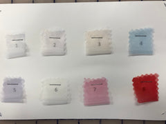 Sample Cards - Organza and Organdy