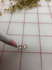 Rose Montee-Style Settings: 20SS Premium Un-Plated Brass Per Half Gross Packs