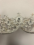 Tiara - Elegant Silver Crystal Rhinestone