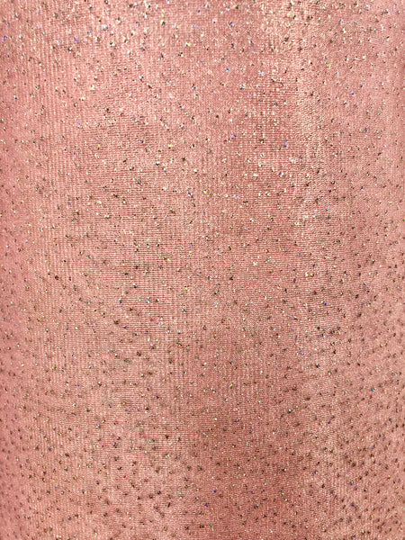 Sparkle Organza - 58-inches Wide Light Pink Iridescent Micro-Dots