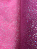 Sparkle Organza - 58-inches Wide American Beauty Rose with Iridescent Micro-Dots