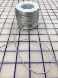 Cording: 1/16-inch Metallic Silver Tinsel Cord
