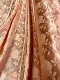 Brocade - 60-inches Wide Reversible Satin Jacquard Peach
