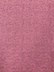 Grab Bag - 60-inches Wide Matte Chateaux Jacquard Paris Pink