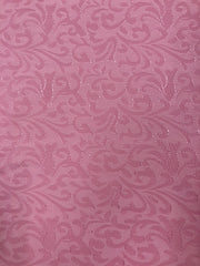 Grab Bag - 60-inches Wide Matte Chateaux Jacquard Paris Pink
