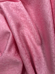 Grab Bag - 60-inches Wide Matte Chateaux Jacquard Paris Pink