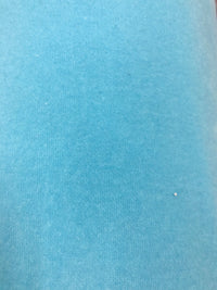 Velveteen - 50-inches Wide Baby Blue Cotton Blend Special Purchase!