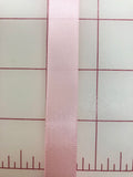 Single Face Satin Ribbon - 5/8-inch Light Pink