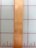 Single Face Satin Ribbon - 5/8-inch Orange Creme Close-Out