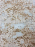 Brocade - 60-in Light Ivory with Pale Gold Metallic