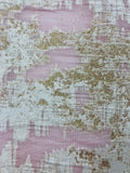 Brocade - 60-in Light Ivory with Pale Gold Metallic