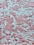 Brocade - 60-in Rose Pink Corded Satin