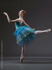 Romantic Performance Tutu Course Level Two: Roll-Hemmed Petaled Flower Tutu