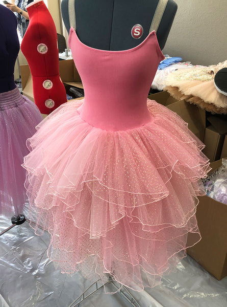 Stretch Tutu Romantic Course Kit: Petaled Flower Romantic with Choice of 5 Top Styles