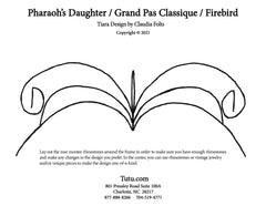Tiara Design Pattern - Pharaoh’s Daughter, Grand Pas Classique or Firebird
